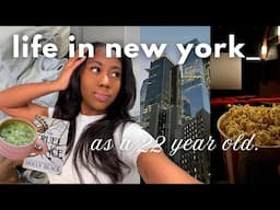 A Few Days in My Life in NYC 🏙️ movie date night, mini clothing haul & reading updates