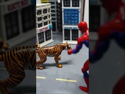 Spiderman vs Tiger