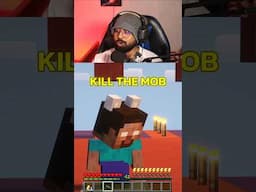 #minecraft KILL THE MOB 2