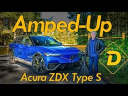 Acura ZDX Type S Amps Up The Brand #electricvehicle #automobile