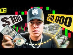 Turning $100 into $200 Live Trading Forex (Episode 2)