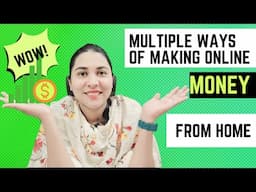 Multiple Sources of Making Money Online | Must Watch if you also Laid off! | Work From Home