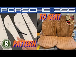 Patterning and Sewing Seat Covers - Porsche 356