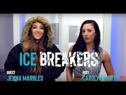 Jenna Marbles tries to bring her coat in the CRYO CHAMBER... We forgot Peach - ICE BREAKERS - S1E5