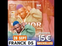 FRANCK DS POUR LE KIOR EN CONCERT A LA WILLY Mix ACADEMY BRUXELLES