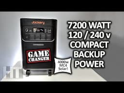 The BIGGEST Jackery EVER! Jackery Solar Generator 5000 Plus Home Backup Power