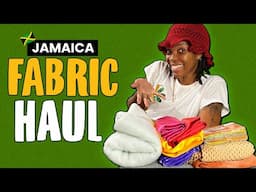 Fabric Haul in Jamaica 🇯🇲 | Affordable Finds + Fabric Prices Revealed!