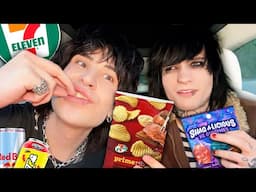 Trying 711 snacks with Jake Webber