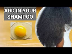 Add to Your Shampoo and Stop Hair Breakage | Grow Hair Like Crázy