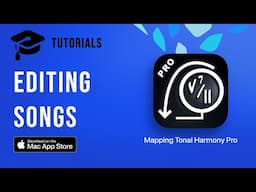 Editing Songs: The Ultimate Guide to Jazz Piano Improvisation Software.  Mapping Tonal Harmony Pro