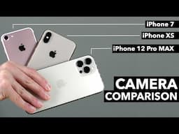 iPhone 12 Pro Max Camera Comparison Test & Unboxing