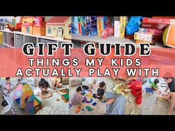 GIFT GUIDE | TOYS IN OUR PLAY SPACE | GIFTS FOR YOUNG CHILDREN