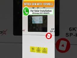 #ijsolar #6kwsolarsystem #solarsystem #electrician #inverex  #5kwsolar #3kwsolarsystem #infojano