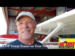 Hat Saver Hangar Demo - Stop Sweat Stains On Your New Hats!