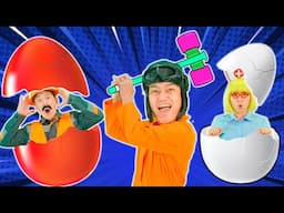 Surprise Eggs Finger Family Song | Kids Songs And Nursery Rhymes | DoReMi Kids Songs