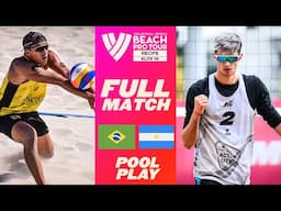 Evandro/Arthur 🇧🇷 vs. Capogrosso/Capogrosso 🇦🇷 | Recife - Beach Pro Tour 2024 - Full Match