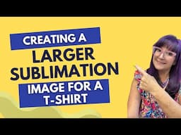 Sublimation on a T Shirt Tutorial #howto #howtodosublimation #largersublimationimage