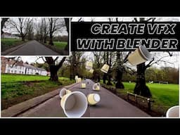 Create Visual Effects (VFX) with Blender and AE easily