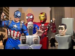 Superheroes vs Skibidi Toilet 2 - GreenHero vs