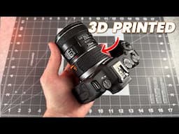 3D Printing EF to EOS R Lens Adapter for Canon