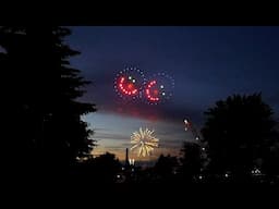 July Fourth fireworks in Sault Ste. Marie MI