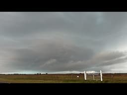 Dangerous Storm with Wedge Tornado Lurking in Rain - Port Arthur, Texas Area 12/28/24