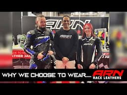 Why we choose to wear ARN Race Leathers