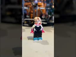 LEGO Custom GWEN STACY from Across the Spider-Verse! 🟣🕸️ #lego #spiderverse #gwenstacy