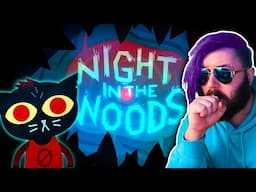 🌈QUEER CUTE HORROR GAME??😱| night in the woods