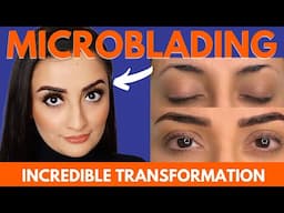 The BEST MICROBLADING/MICROSHADING COMBO TECHNIQUE for FULLER Eyebrows | Step by Step Process