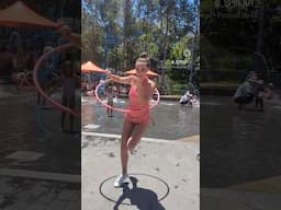 SpinJoy Hula Hoop Dance at Darling Harbour Sydney ☀️