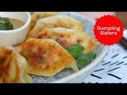 Easy Potsticker Dumplings | DUMPLING SISTERS #partner