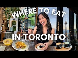 Toronto Food Recommendations 🇨🇦🍽️  |  Favourite Places to Eat in Toronto