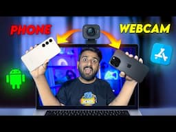 How to use smart phone webcam free & best quality ||  ￼ अपने मोबाईल को web कैम बनाए मुक्त मैं २०२५