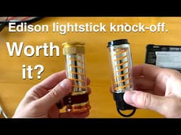 Edison Lightstick knock off- worth it?