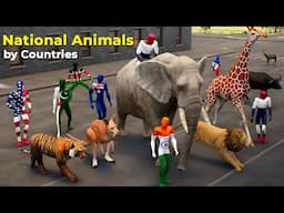 National Animal By different countries | #nationalanimal 2025