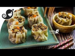 How to Wrap Vegetable Shao Mai