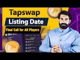 Tapswap Listing Date Announced | Tapswap Airdrop update | Tapswap Coin Update | Crypto | Albarizon