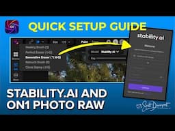 How To Setup Stability AI For ON1 Photo RAW 2025