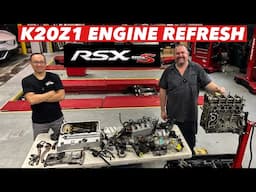 OEM Engine Refresh K20Z1 // ACT Street Clutch // 2006 Acura RSX Type-S DC5 Build (Ep 5)