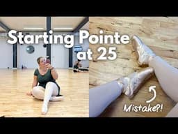 STARTING POINTE IN MY 20'S *how it's actually like* & My First Summer Intensive