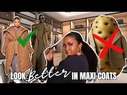 How to Style Midi & Maxi Coats without Looking Like a Potato