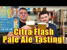 Citra Session Pale Ale - Flash Brewing - Tasting Review from MoreBeer!