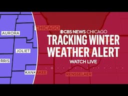 Weather alert tracking icy conditions tonight into Thursday morning | CBS News Chicago