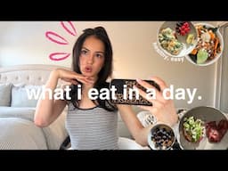 what i eat 🍊balanced, easy & healthy meals!