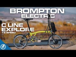 Brompton Electric C-Line 12-Speed Review | Cool & Compact