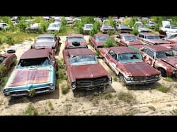 70's NJ Junkyard TOUR - Parts or Complete Cars "Rustys Old Iron" - NNKH2