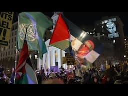 Hamas Flag Waved outside White House as Trump meets with Natenyahu