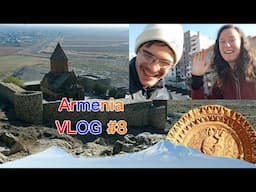 Armenia | VLOG #8 | Hor Virap and Noravank monasteries, Birds cave, Tsahkadzor and new friends!