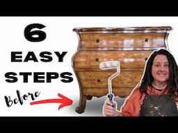 Beginner Friendly Furniture Makeover: Easy DIY Furniture Flip Tutorial